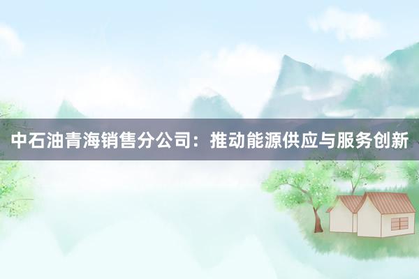 中石油青海销售分公司：推动能源供应与服务创新